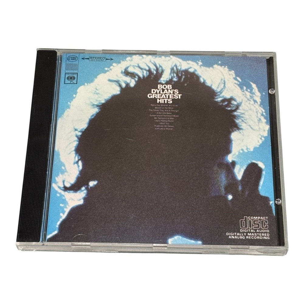 Bob Dylan CD Greatest Hits 10 Track Album Classic Rock Folk Music Columbia House